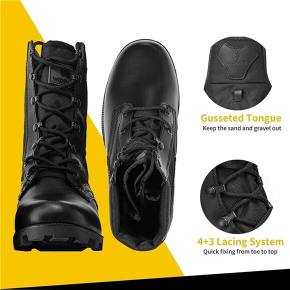 Tactical Military Boots for Men and Women 8 Inches Desert Combat Army Jungle main image 4